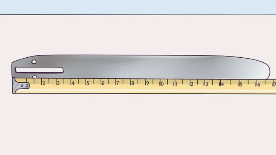 Measure out the length of the bar